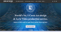 Desktop Screenshot of coverartfactory.com