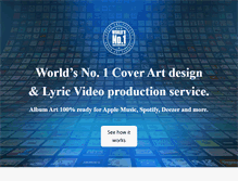Tablet Screenshot of coverartfactory.com